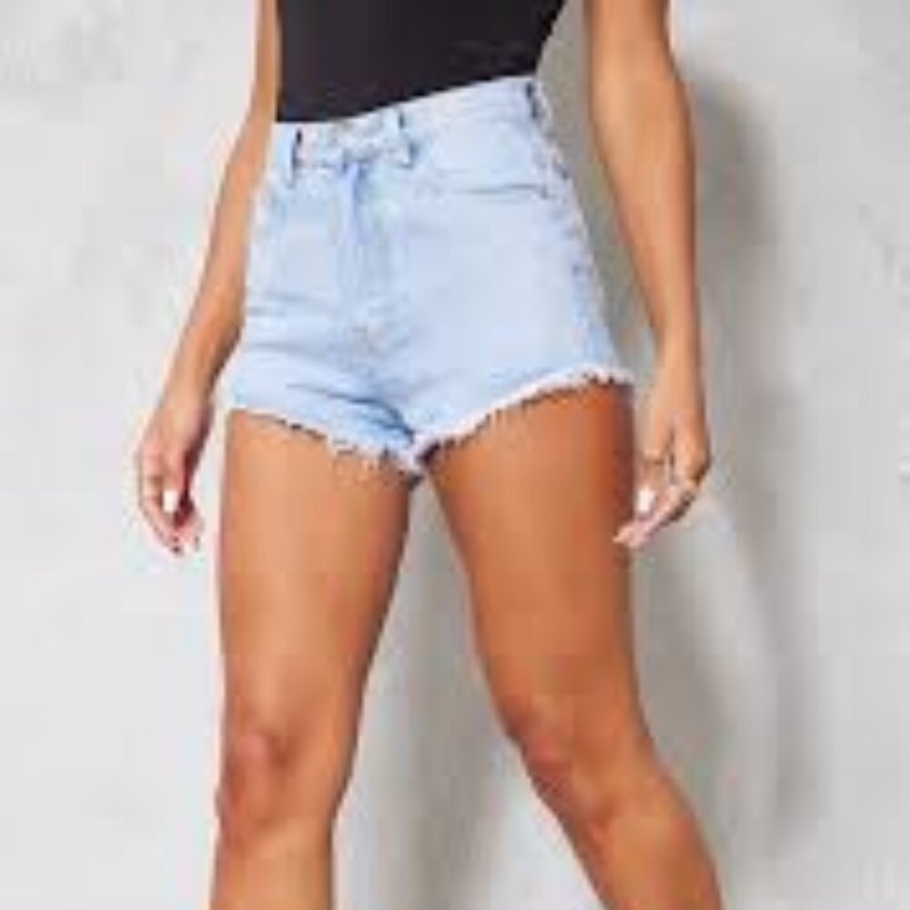 NWT - Pretty Little Thing Denim Shorts - 2